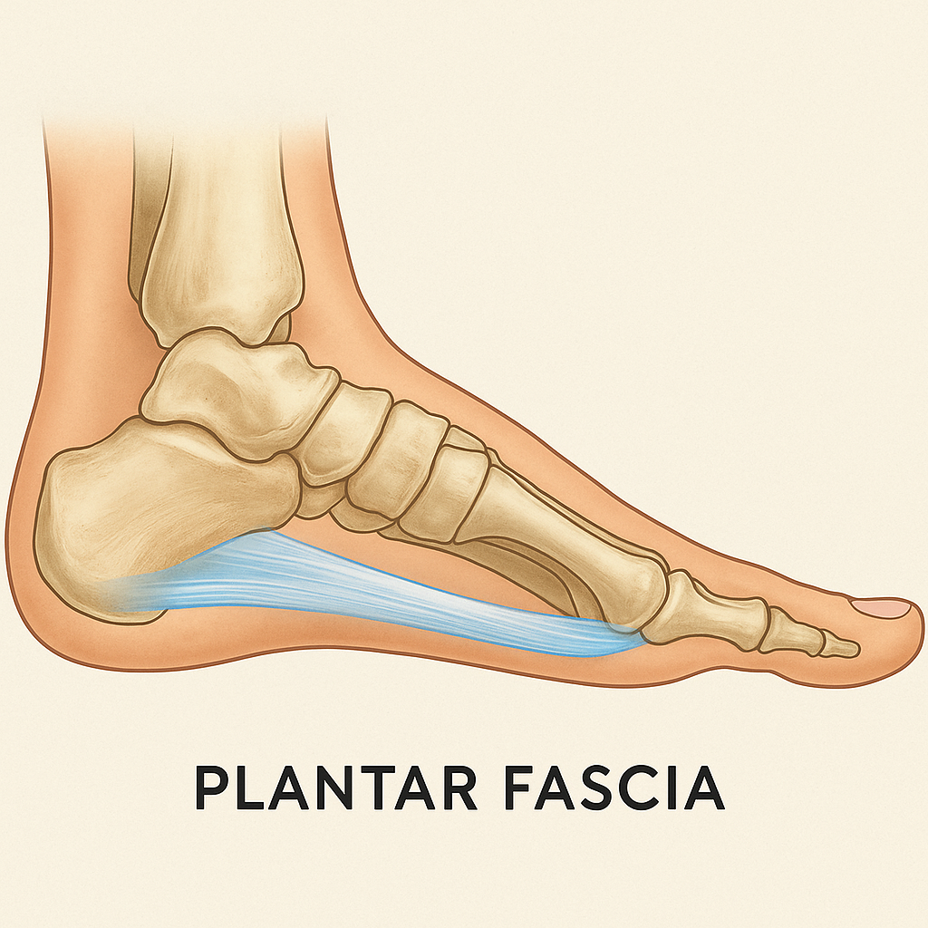 Anatomy: Foot plantar fascia